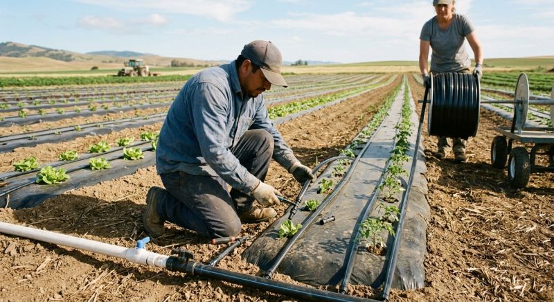 Crop Irrigation Installation in Aiken, SC