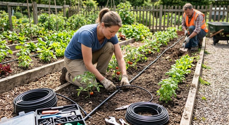 Drip Irrigation Installation in Aiken, SC