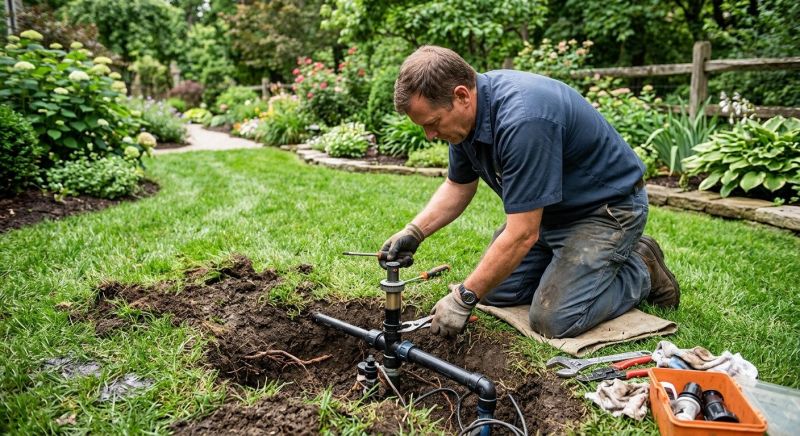 Garden Sprinkler Repair in Ventura County, CA