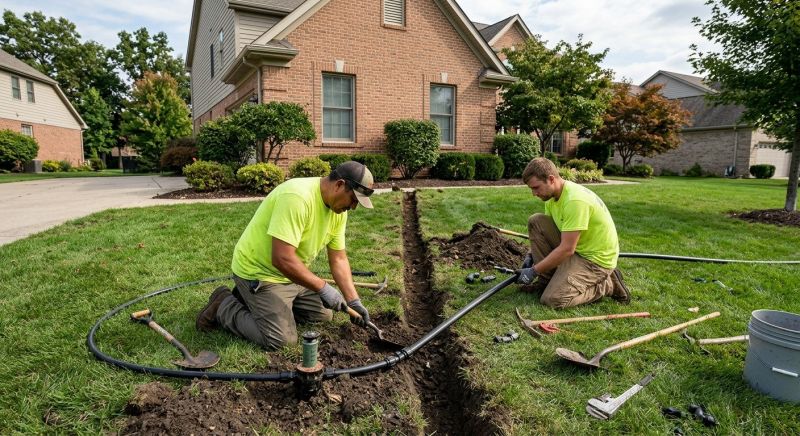 Sprinkler System Relocation in Honolulu, HI