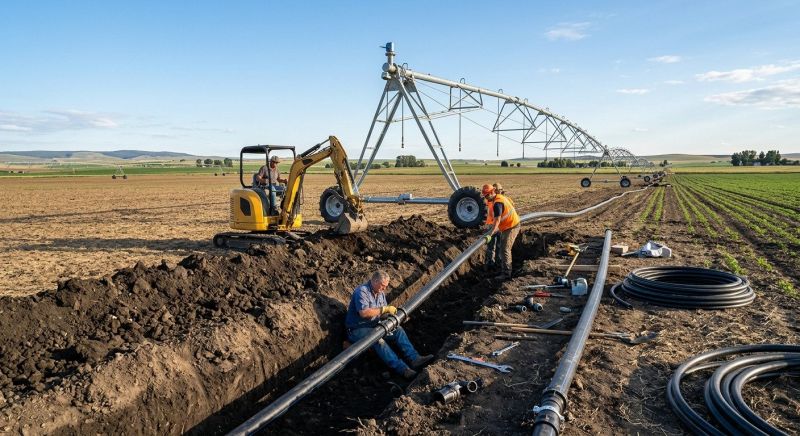 Crop Irrigation Installation in Ventura County, CA