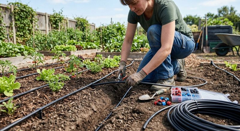 Drip Irrigation Installation in Aiken, SC