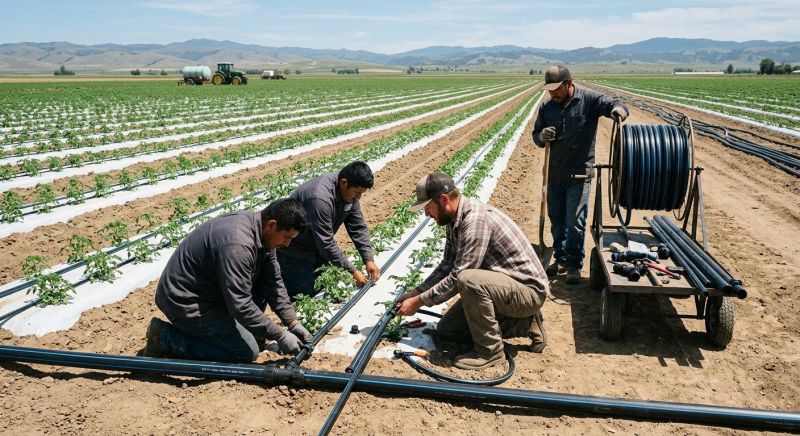Farm Irrigation Installation in Ventura County, CA