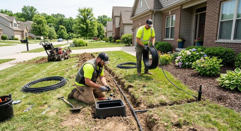 Field Irrigation Installation in Aiken, SC