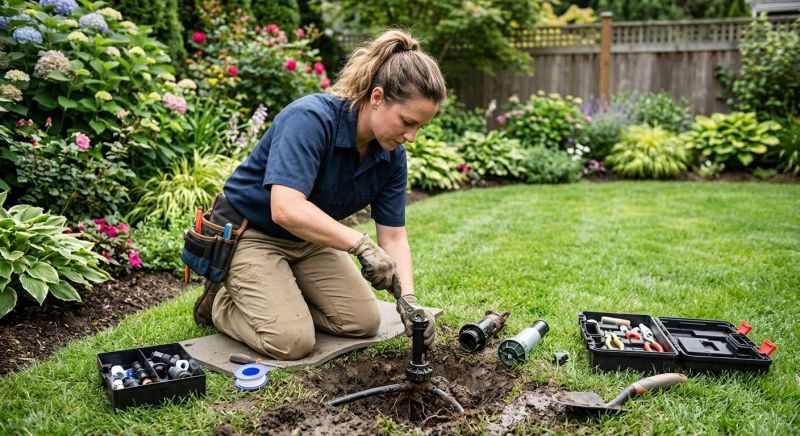 Garden Sprinkler Repair in Aiken, SC