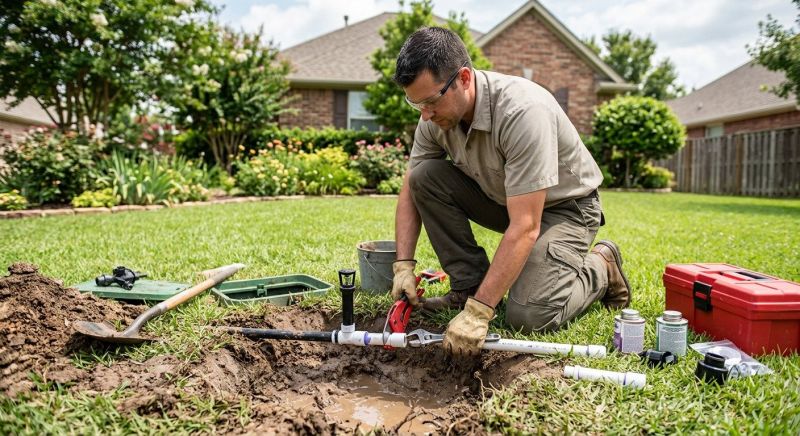 Grass Sprinkler Repair in Ventura County, CA