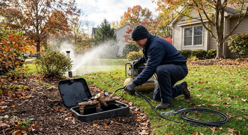 Irrigation Winterization in Carson City, NV