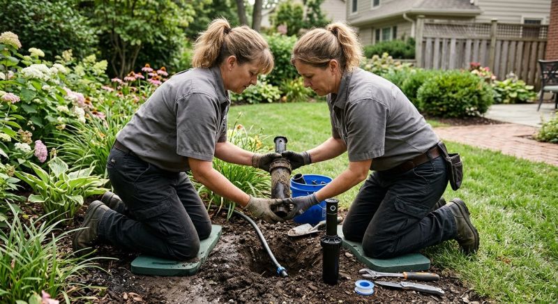 Lawn Sprinkler Replacement in Ventura County, CA