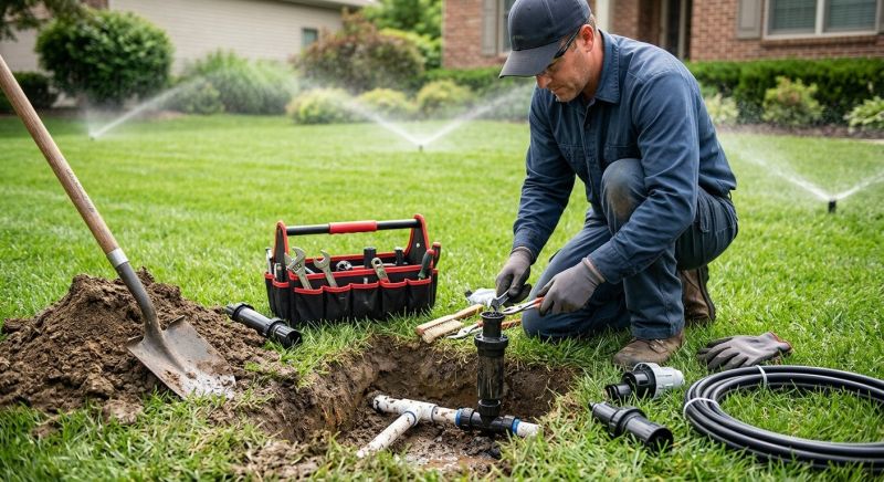 Pop Up Sprinklers Repair in Ventura County, CA