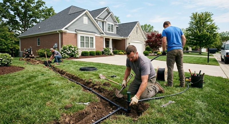 Yard Irrigation Installation in Aiken, SC