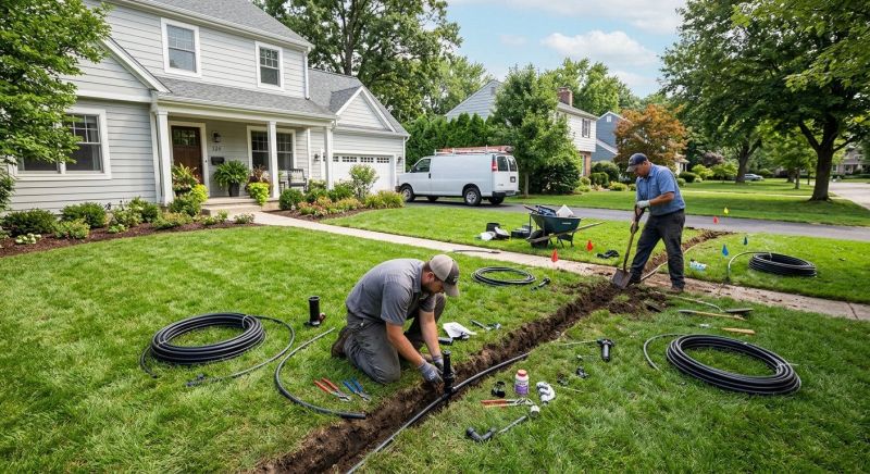 Yard Sprinkler Installation in Aiken, SC